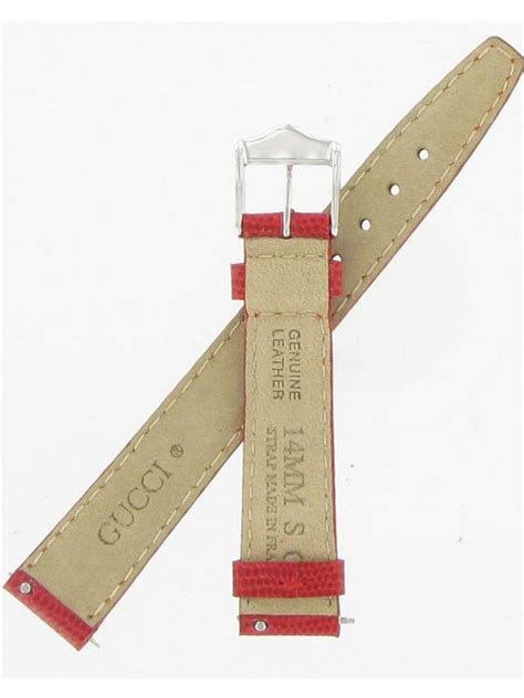 gucci 5500l leather band|Genuine GUCCI Watch Band for Models 5500L 7400L 6300L .